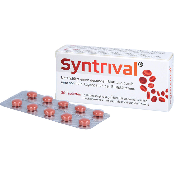 Syntrival unterstützt einen gesunden Blutfluss Tabletten, 30 pcs. Tablets