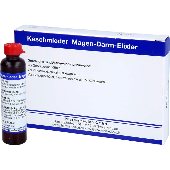 Kaschmieder Magen-Darm-Elixier für Pferde Mischung, 108 ml Solution