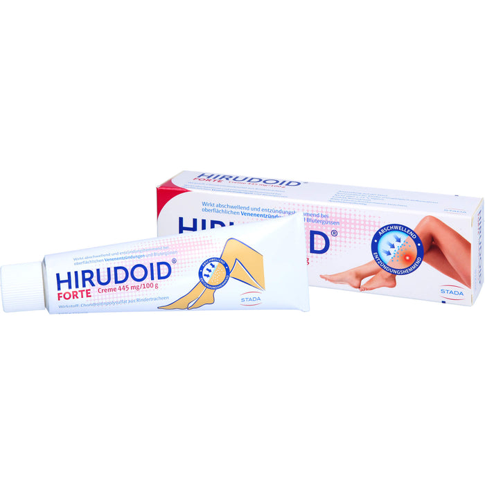 Hirudoid forte Creme wirkt abschwellend und entzündungshemmend, 100 g Cream