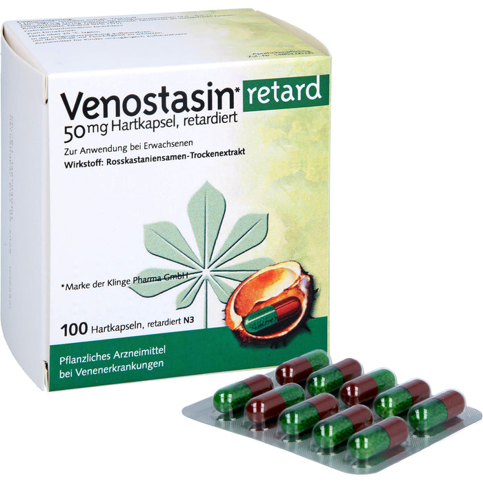 Venostasin retard 50 mg Emra Hartkapsel, retardiert, 100 pcs. Capsules