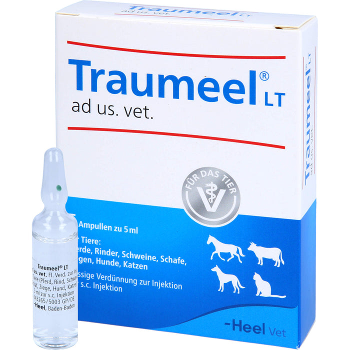 Traumeel LT ad us. vet., 5 St. Ampullen, 5 ml Solution