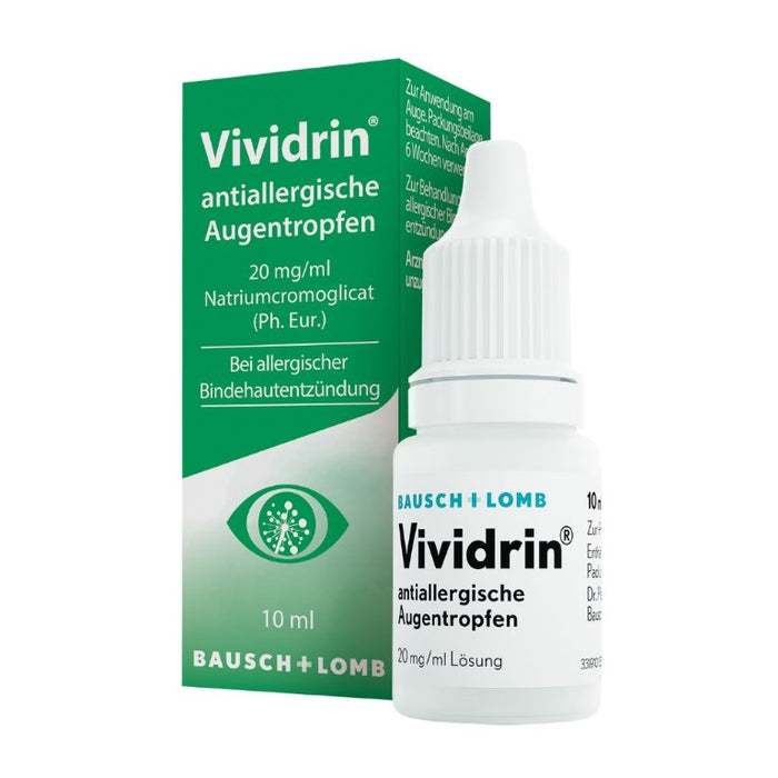 Vividrin antiallergische Augentropfen, 10 ml Solution