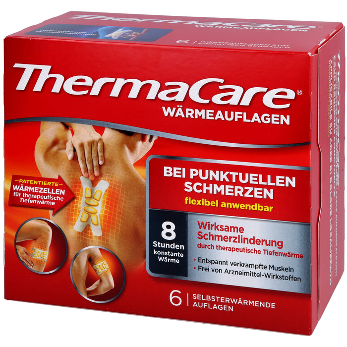 ThermaCare Wärmeauflagen wirksame Schmerzlinderung, 6 pcs. Patch