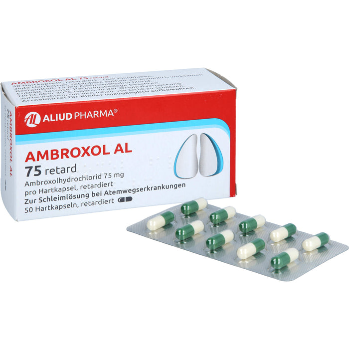 Ambroxol AL 75 retard Hartkapseln, 50 pc Capsules