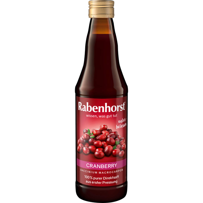 Rabenhorst Cranberry Muttersaft, 330 ml Solution
