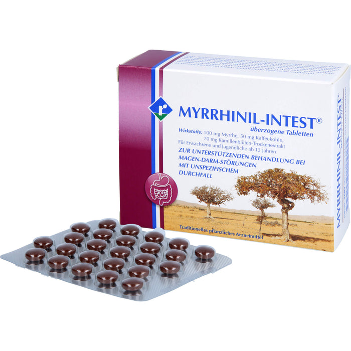 MYRRHINIL-INTEST überzogene Tabletten, 100 pc Tablettes