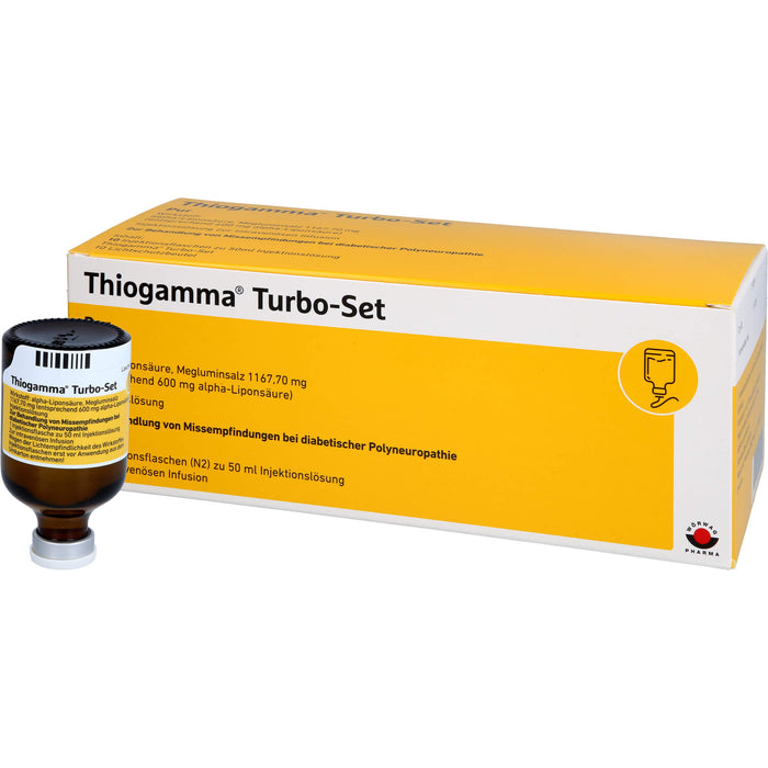 Thiogamma Turbo-Set Pur (ohne Inf.zubehör) Inj.-Lsg., 500 ml Solution