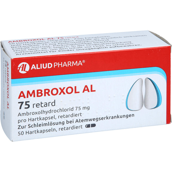 Ambroxol AL 75 retard Hartkapseln, 50 pc Capsules